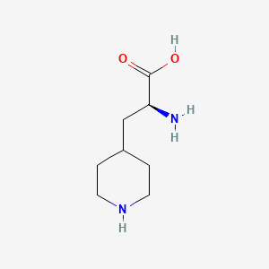 molecular formula C8H16N2O2 B1498743 3-(4-Piperidinyl) alanine 
