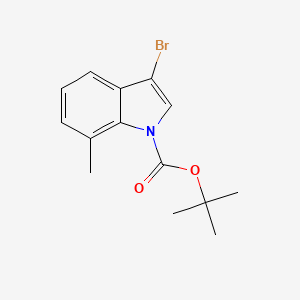 1-Boc-3-Bromo-7-methylindole
