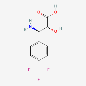 (2R,3R)-3-Amino-2-hydroxy-3-(4-(trifluoromethyl)phenyl)propanoic acid