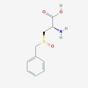 molecular formula C10H13NO3S B1498802 D-Alanine,3-((S)-(phenylmethyl)sulfinyl)- 