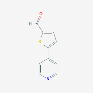 5-(Pyridin-4-yl)thiophene-2-carbaldehyde