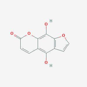 molecular formula C11H6O5 B149889 5,8-Dihydroxypsoralen CAS No. 14348-23-3