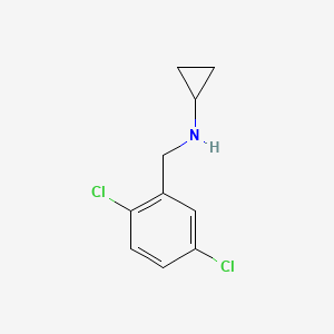 molecular formula C10H11Cl2N B1498957 Cyclopropyl-(2,5-dichloro-benzyl)-amine CAS No. 680591-59-7