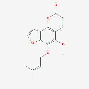 molecular formula C17H16O5 B149902 6-Isopentenyloxyisobergapten CAS No. 24099-29-4