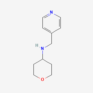 molecular formula C11H16N2O B1499065 Pyridin-4-ylmethyl-(tetrahydro-pyran-4-YL)-amine CAS No. 885277-39-4