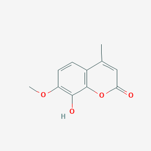 8-Hydroxy-7-methoxy-4-methyl-2H-chromen-2-one