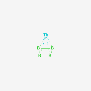 molecular formula B4Th B1499144 Thorium boride CAS No. 12229-63-9
