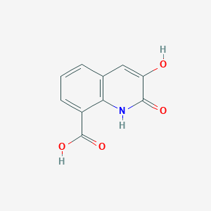 3-Hydroxy-2-oxo-1,2-dihydroquinoline-8-carboxylic acid