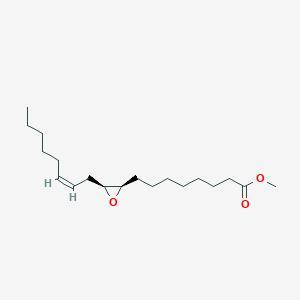 molecular formula C19H34O3 B149921 (+/-)-cis-9,10-Epoxy-12(Z)-octadecenoic acid methyl ester CAS No. 21019-43-2