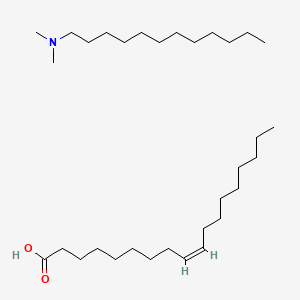 molecular formula C32H65NO2 B1499265 Dimethyl lauramine oleate CAS No. 70321-83-4