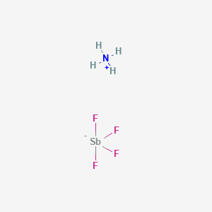molecular formula F4H4NS B1499275 Ammonium antimony fluoride CAS No. 52503-06-7