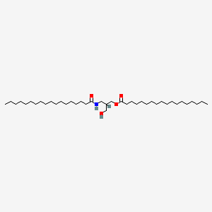 molecular formula C40H79NO4 B1499292 N-(1-Hydroxymethyl-1-methyl-2-stearoyloxyethyl)stearamide CAS No. 60209-70-3