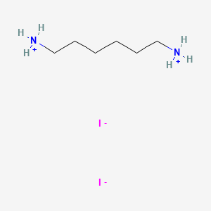 molecular formula C6H17IN2 B1499299 Hexamethylenediammonium diiodide CAS No. 20208-23-5