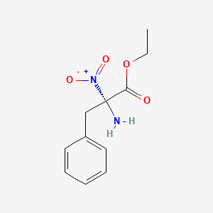 molecular formula C11H14N2O4 B1499303 Ethyl 2-nitro-3-phenyl-L-alaninate CAS No. 94213-42-0
