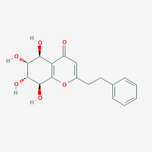 molecular formula C17H18O6 B149931 Agarotetrol 