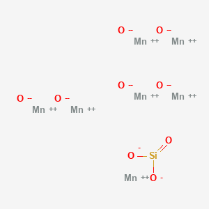 molecular formula Mn7O9Si B1499322 Heptamanganese hexaoxide silicate CAS No. 12502-82-8