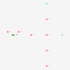 molecular formula MgO7U2-12 B1499324 Magnesium diuranium heptaoxide CAS No. 13568-61-1