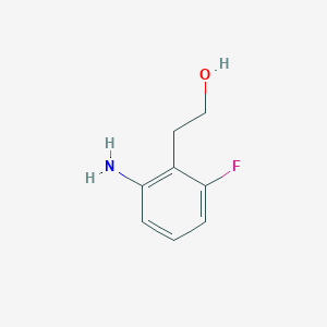 molecular formula C8H10FNO B1499382 2-(2-Amino-6-fluorophenyl)ethanol CAS No. 132715-66-3