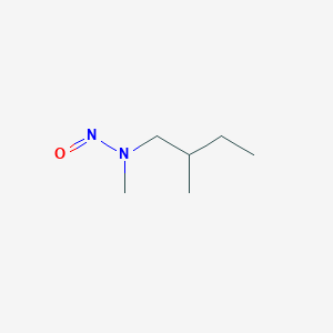 molecular formula C6H14N2O B149942 N-methyl-N-(2-methylbutyl)nitrous amide CAS No. 130787-81-4