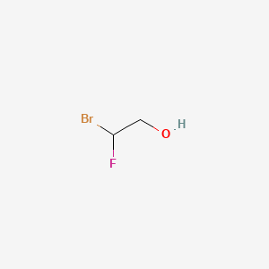 molecular formula C2H4BrFO B1499464 2-Fluoro-2-bromo-ethanol CAS No. 459424-41-0