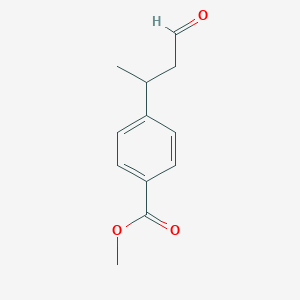 molecular formula C12H14O3 B1499496 Methyl 4-(4-oxo-2-butanyl)benzoate 