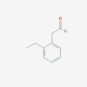 molecular formula C10H12O B1499578 (2-Ethylphenyl)acetaldehyde CAS No. 28362-76-7