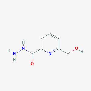 molecular formula C7H9N3O2 B1499584 6-(Hydroxymethyl)picolinohydrazide 