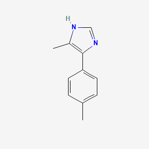 molecular formula C11H12N2 B1499606 4-Methyl-5-(p-tolyl)-1H-imidazole 