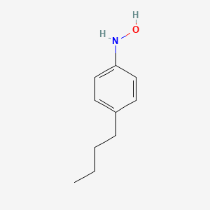 molecular formula C10H15NO B1499641 4-Butyl-N-hydroxyaniline CAS No. 35352-49-9