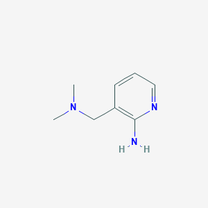 molecular formula C8H13N3 B1499653 3-((Dimethylamino)methyl)pyridin-2-amine 