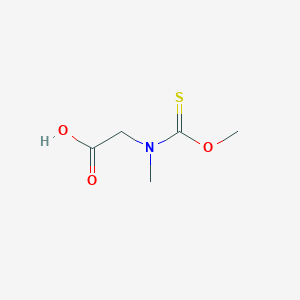 molecular formula C5H9NO3S B1499658 N-Methoxythiocarbonyl-sarcosin 