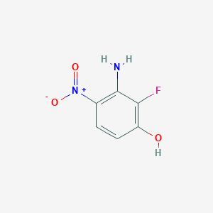 3-Amino-2-fluoro-4-nitrophenol