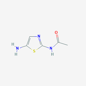 molecular formula C5H7N3OS B1499664 N-(5-Amino-1,3-thiazol-2-yl)acetamide 