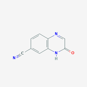 3-Oxo-3,4-dihydroquinoxaline-6-carbonitrile