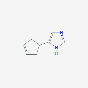 5-(Cyclopent-3-en-1-yl)-1H-imidazole