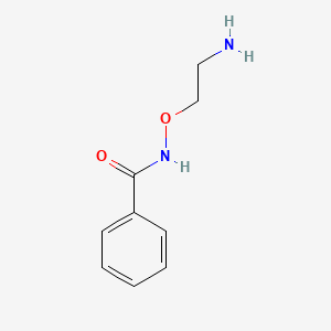 molecular formula C9H12N2O2 B1499695 N-(2-aminoethoxy)benzamide CAS No. 222960-38-5