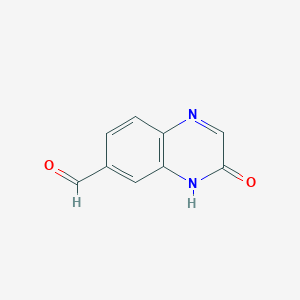 3-Hydroxyquinoxaline-6-carbaldehyde