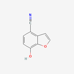 7-Hydroxybenzofuran-4-carbonitrile