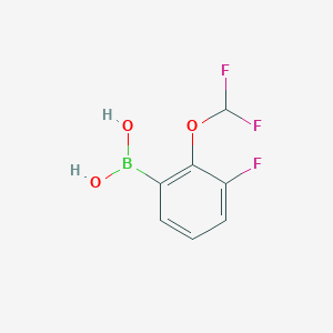 2-Difluoromethoxy-3-fluoro-benzeneboronic acid
