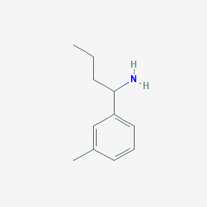 molecular formula C11H17N B1499732 Benzenemethanamine,  3-methyl--alpha--propyl- 