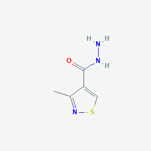 3-Methylisothiazole-4-carbohydrazide