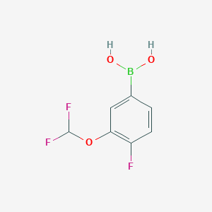 3-Difluoromethoxy-4-fluoro-benzeneboronic acid