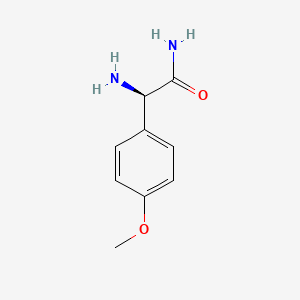 (R)-2-Amino-2-(4-methoxyphenyl)acetamide