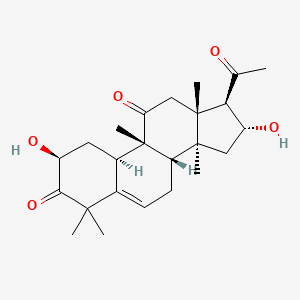 molecular formula C24H34O5 B1499797 hexanorcucurbitacin D 