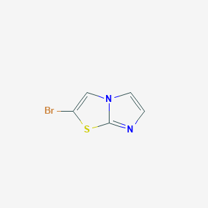 molecular formula C5H3BrN2S B1499811 2-Bromoimidazo[2,1-b]thiazole CAS No. 944581-09-3