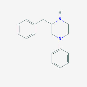 B1499824 3-Benzyl-1-phenyl-piperazine CAS No. 885275-37-6