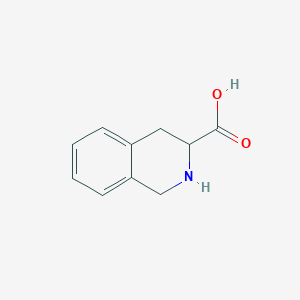 molecular formula C10H11NO2 B014999 1,2,3,4-Tetrahydroisoquinoline-3-carboxylic acid CAS No. 67123-97-1