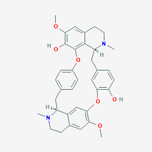 molecular formula C36H38N2O6 B149992 Bebeerine CAS No. 477-60-1