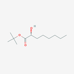 molecular formula C12H24O3 B1499937 Tert-butyl (R)-2-hydroxyoctanoate 