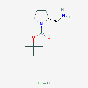 B1499962 (R)-tert-Butyl 2-(aminomethyl)pyrrolidine-1-carboxylate hydrochloride CAS No. 1190890-12-0